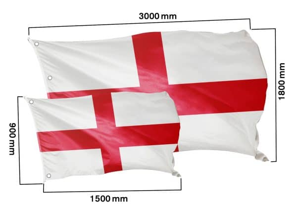 Banner Nationalfarben England - Klassisch