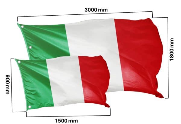 Banner Nationalfarben Italien - Klassisch