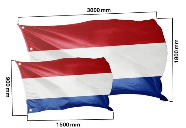 Banner Nationalfarben Niederlande - Klassisch