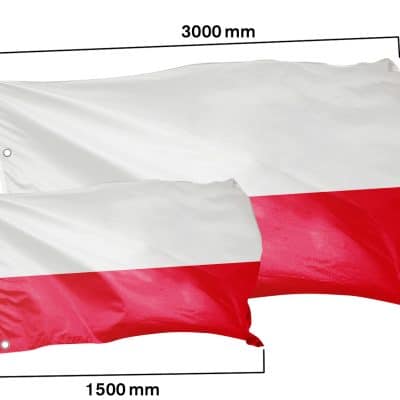 Banner Nationalfarben Polen - Klassisch