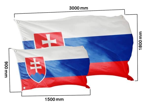 Banner Nationalfarben Slowakei - Klassisch