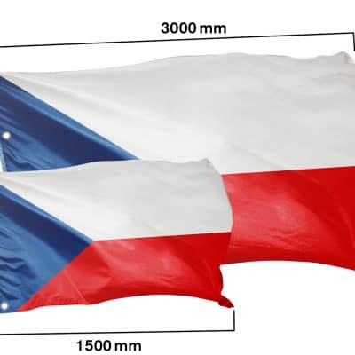 Banner Nationalfarben Tschechien - Klassisch