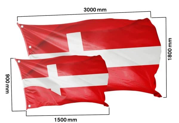 Länderflagge Albanien - Abstrakt